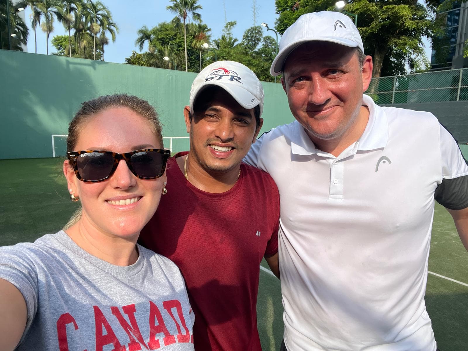 Tennis action shot 3